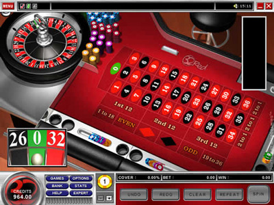 32 Red Roulette Game