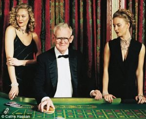 Wheeler dealer: Tycoon Stuart Wheeler made his fortune with a spread betting company.